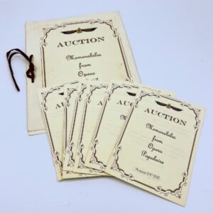 Auction Paperwork